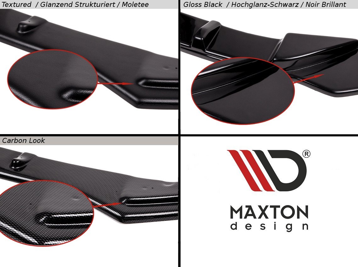 thumbnail image 2 of Gloss Black Rear Diffuser For Alfa Romeo Stelvio - Fast Design Style 2 of 6
