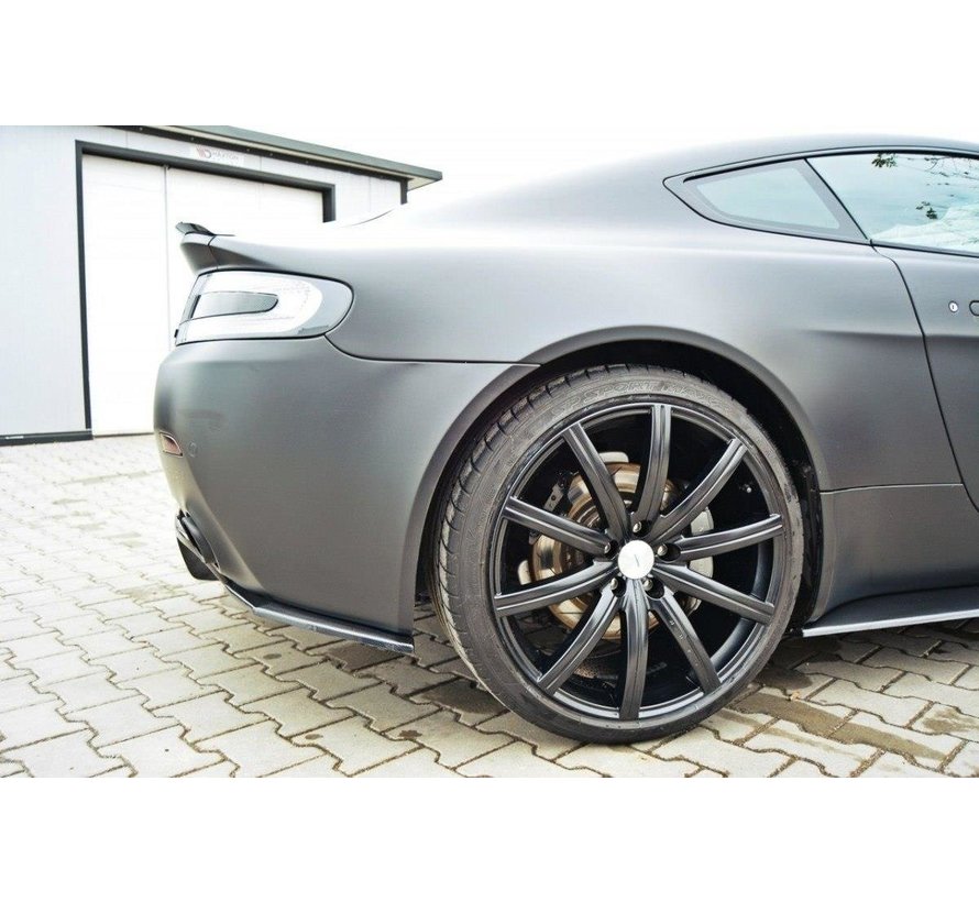 Maxton Design REAR SIDE SPLITTERS ASTON MARTIN V8 VANTAGE