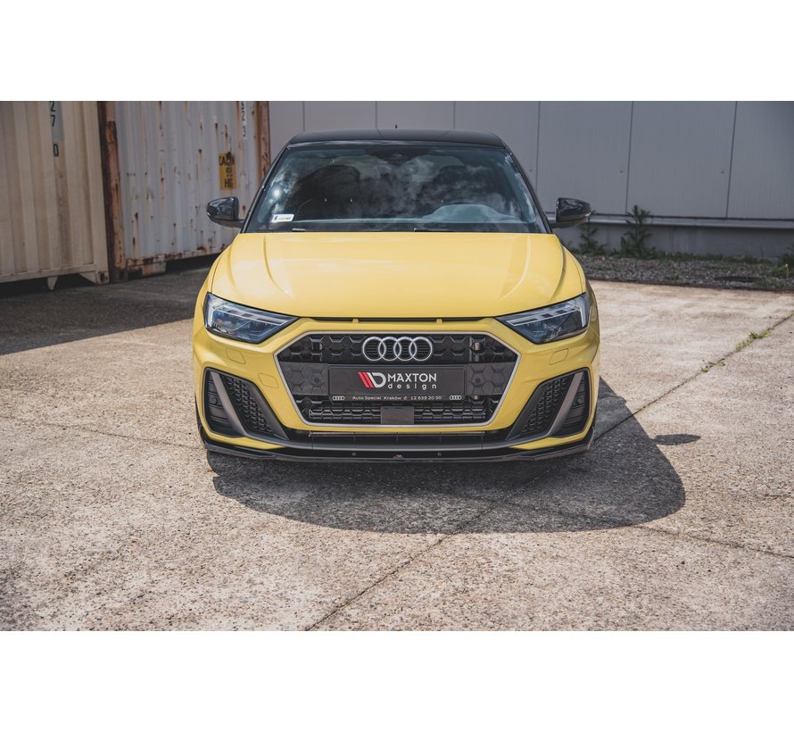 Maxton Design FRONT SPLITTER V.2 Audi A1 S-Line GB