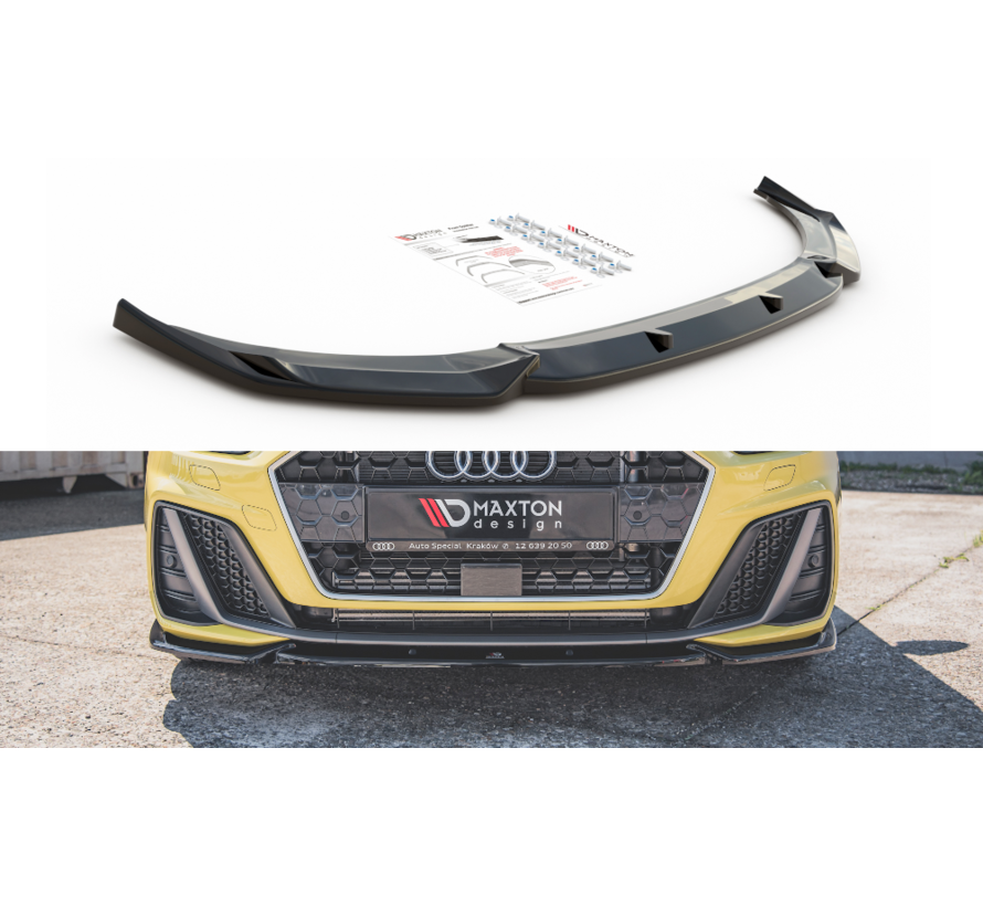 Maxton Design FRONT SPLITTER V.3 Audi A1 S-Line GB