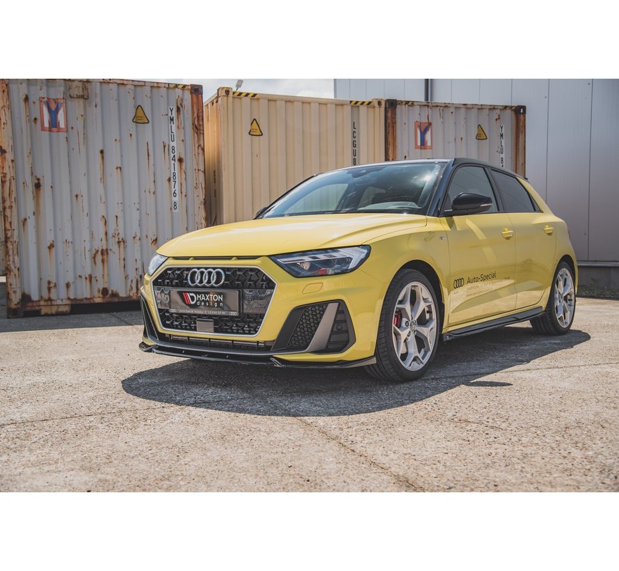 Maxton Design FRONT SPLITTER V.3 Audi A1 S-Line GB