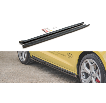 Maxton Design Maxton Design SIDE SKIRTS DIFFUSERS  Audi A1 S-Line GB