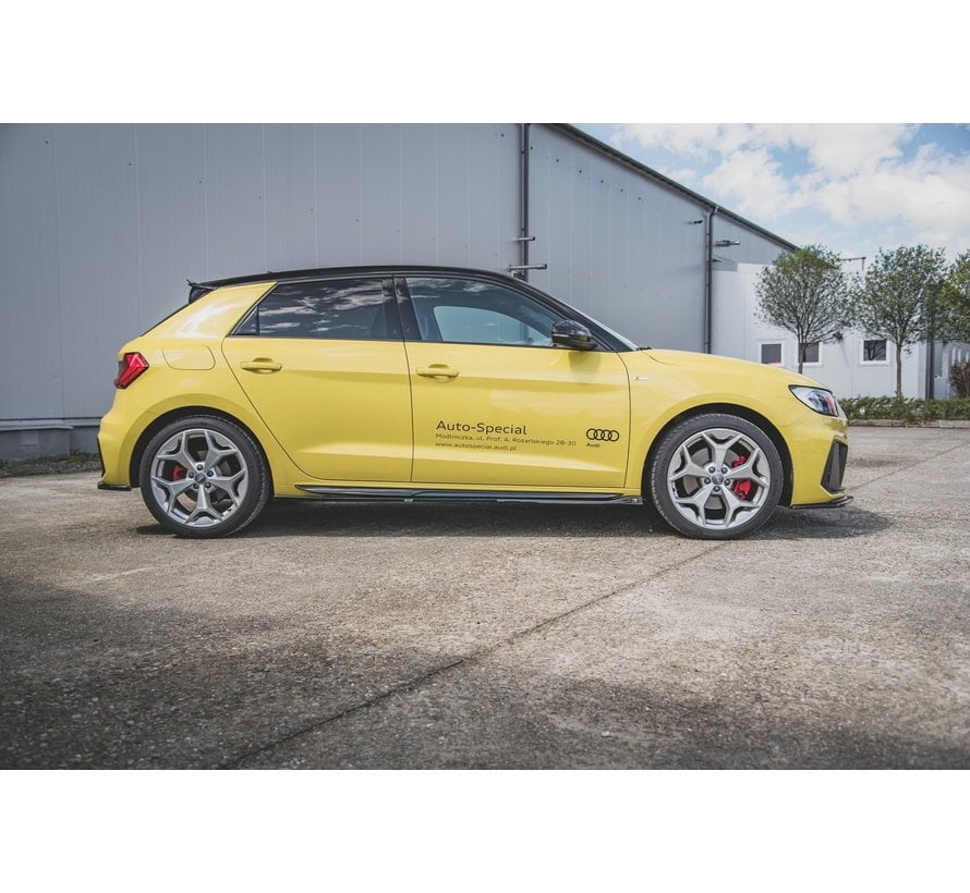 Maxton Design SIDE SKIRTS DIFFUSERS  Audi A1 S-Line GB