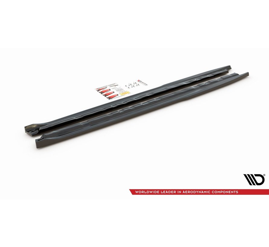 Maxton Design SIDE SKIRTS DIFFUSERS  Audi A1 S-Line GB