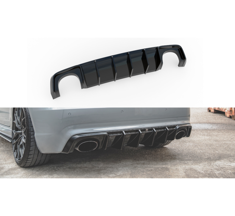 Maxton Design REAR DIFFUSER Audi RS3 8V Sportback