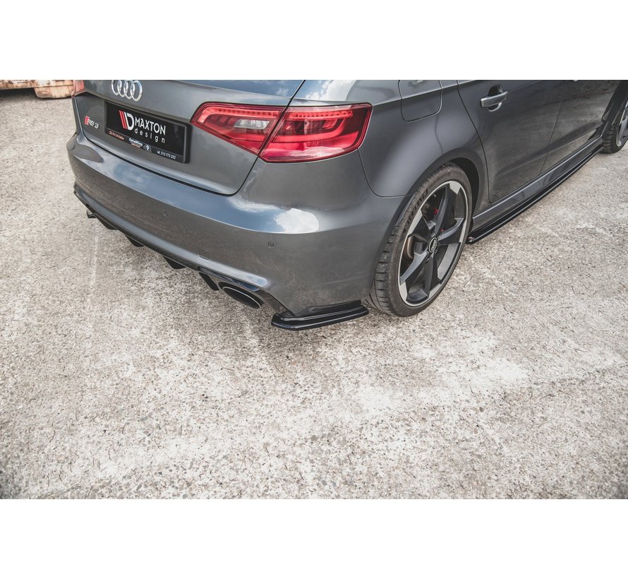 Maxton Design REAR SIDE SPLITTERS V.1 Audi RS3 8V Sportback