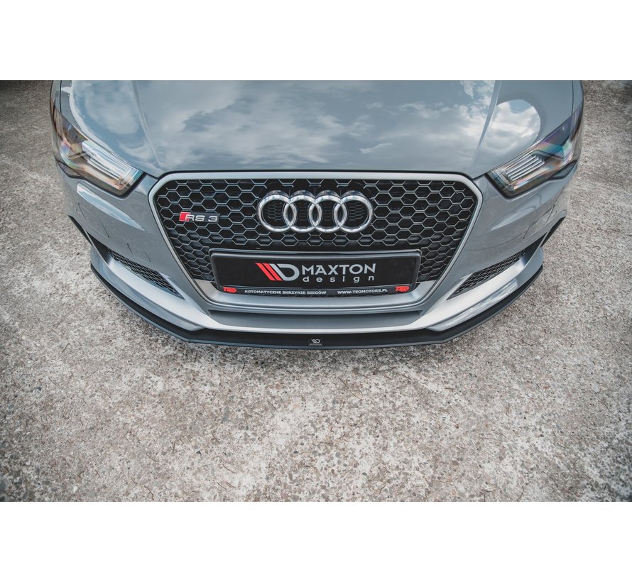 Maxton Design Racing Durability FRONT SPLITTER Audi RS3 8V Sportback