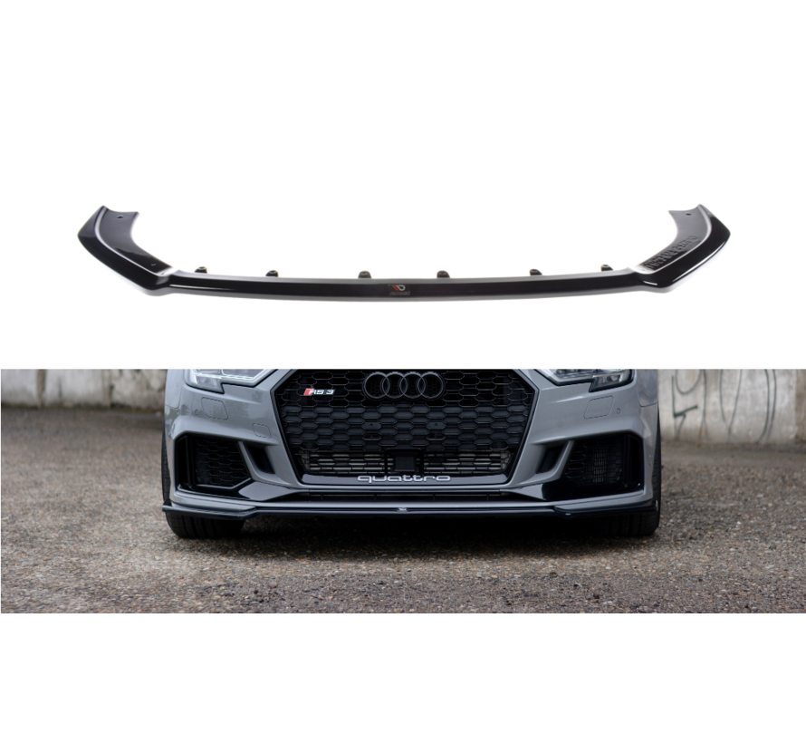 Maxton Design FRONT SPLITTER V.2 AUDI RS3 8V FL SEDAN