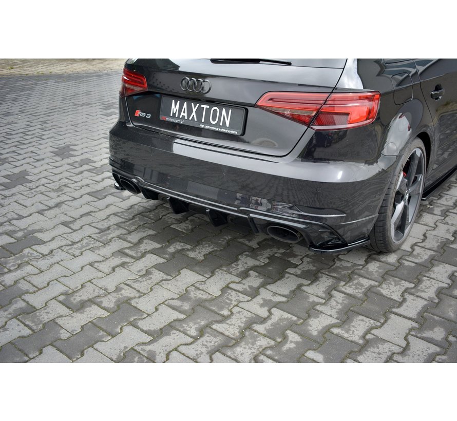 Maxton Design REAR SKIRT AUDI RS3 8V FL SPORTBACK