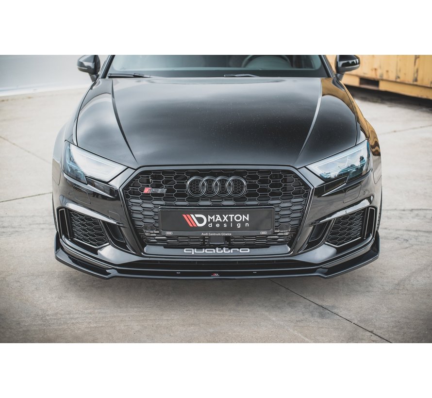 Maxton Design FRONT SPLITTER V.3 Audi RS3 8V FL Sportback