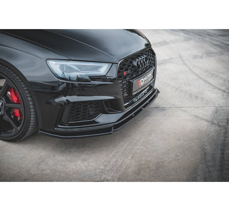 Maxton Design FRONT SPLITTER V.4 Audi RS3 8V FL Sportback