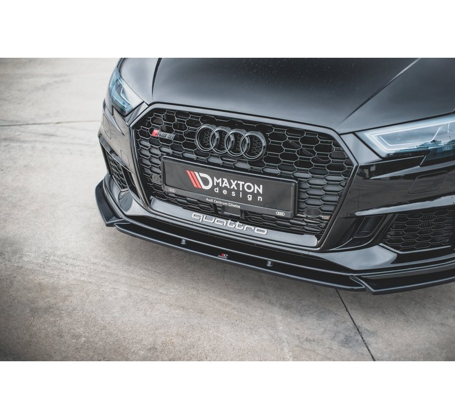 Maxton Design FRONT SPLITTER V.4 Audi RS3 8V FL Sportback