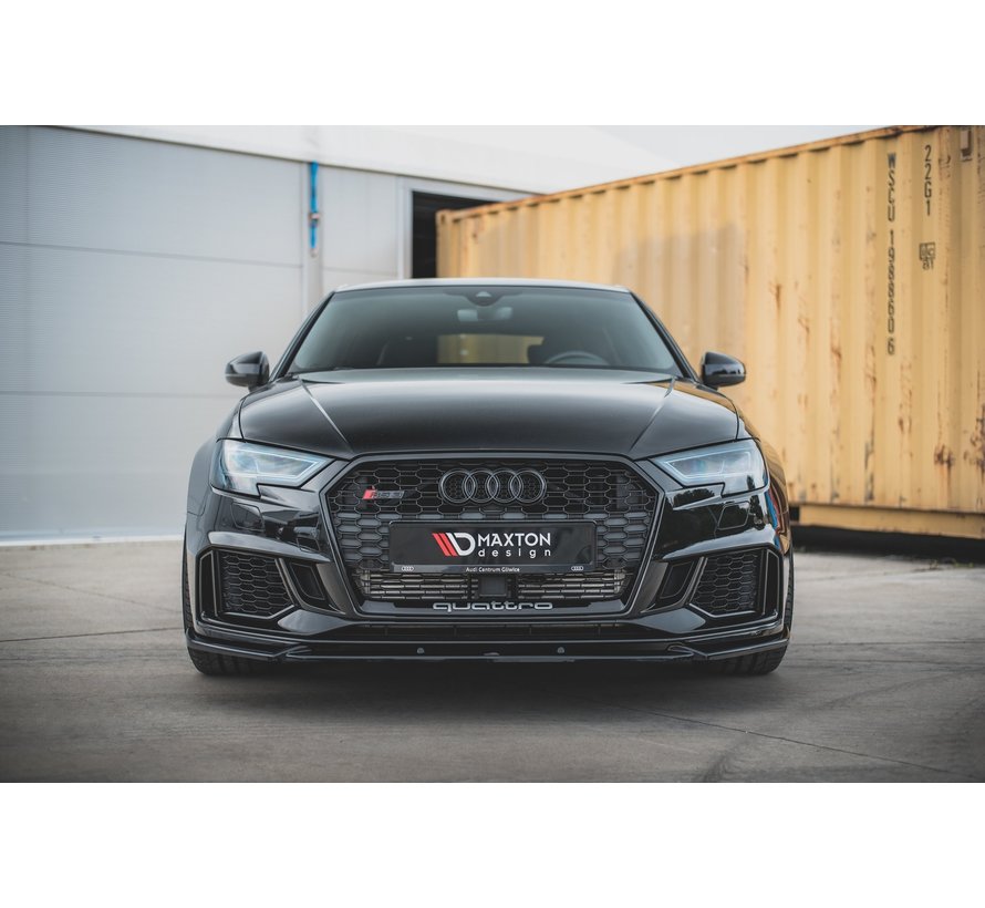 Maxton Design FRONT SPLITTER V.4 Audi RS3 8V FL Sportback