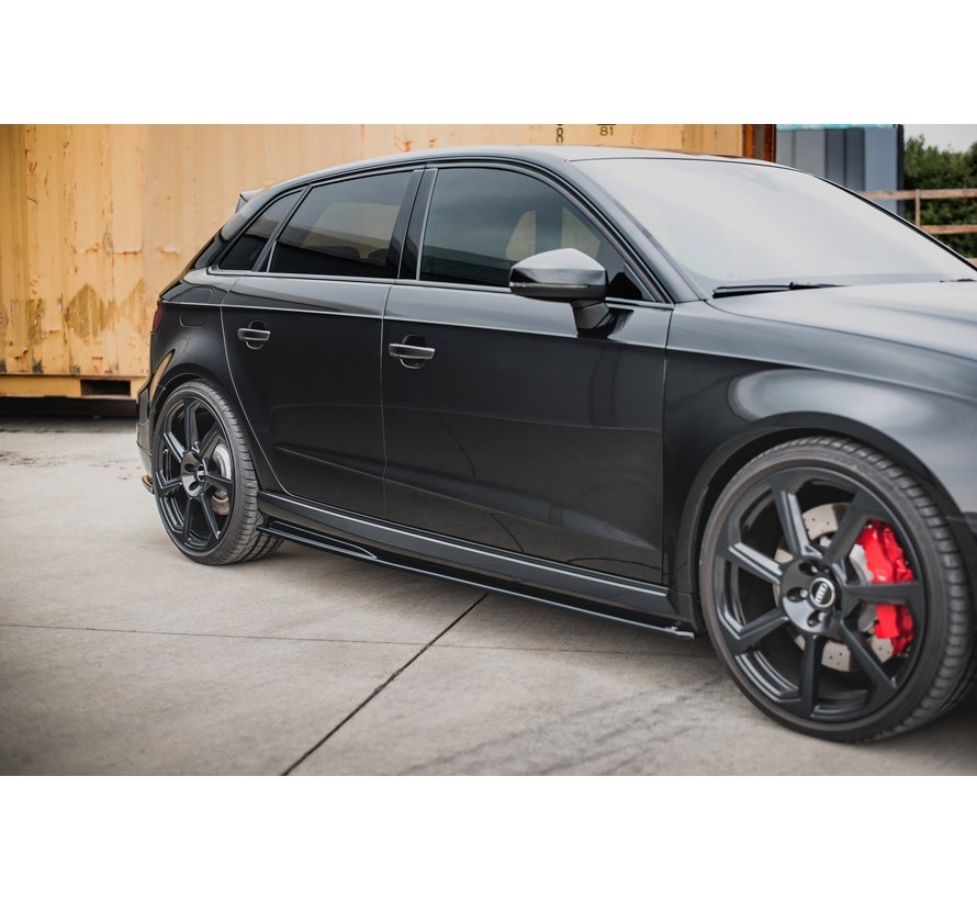 Maxton Design SIDE SKIRTS DIFFUSERS  V.2 Audi RS3 8V Sportback Facelift