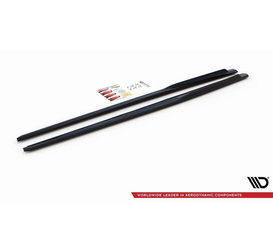 Maxton Design SIDE SKIRTS DIFFUSERS  V.2 Audi RS3 8V Sportback Facelift