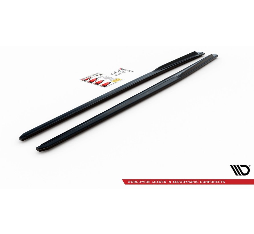 Maxton Design SIDE SKIRTS DIFFUSERS  V.2 Audi RS3 8V Sportback Facelift