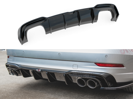 Maxton Design Maxton Design REAR DIFFUSER Audi S3 Sedan 8V Facelift