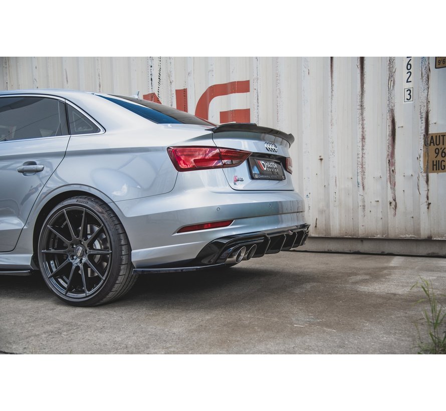 Maxton Design REAR DIFFUSER Audi S3 Sedan 8V Facelift