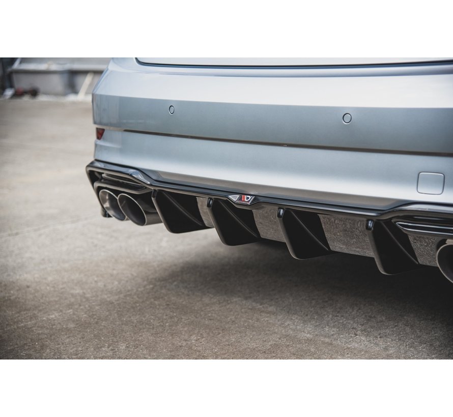 Maxton Design REAR DIFFUSER Audi S3 Sedan 8V Facelift