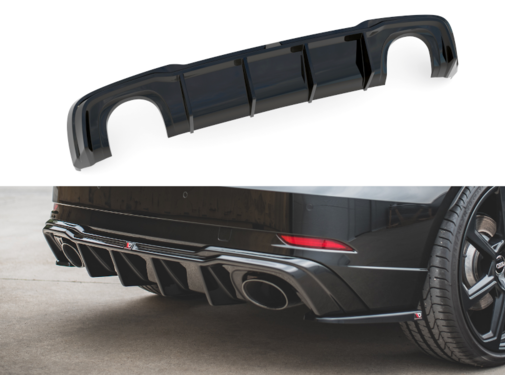 Maxton Design Maxton Design REAR DIFFUSER V.2 Audi RS3 8V Sportback Facelift
