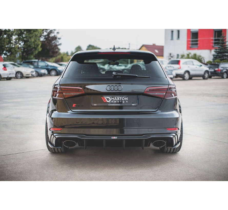 Maxton Design REAR DIFFUSER V.2 Audi RS3 8V Sportback Facelift