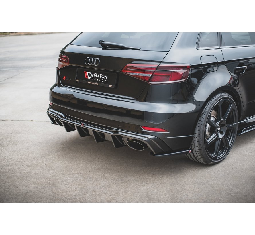 Maxton Design REAR DIFFUSER V.2 Audi RS3 8V Sportback Facelift