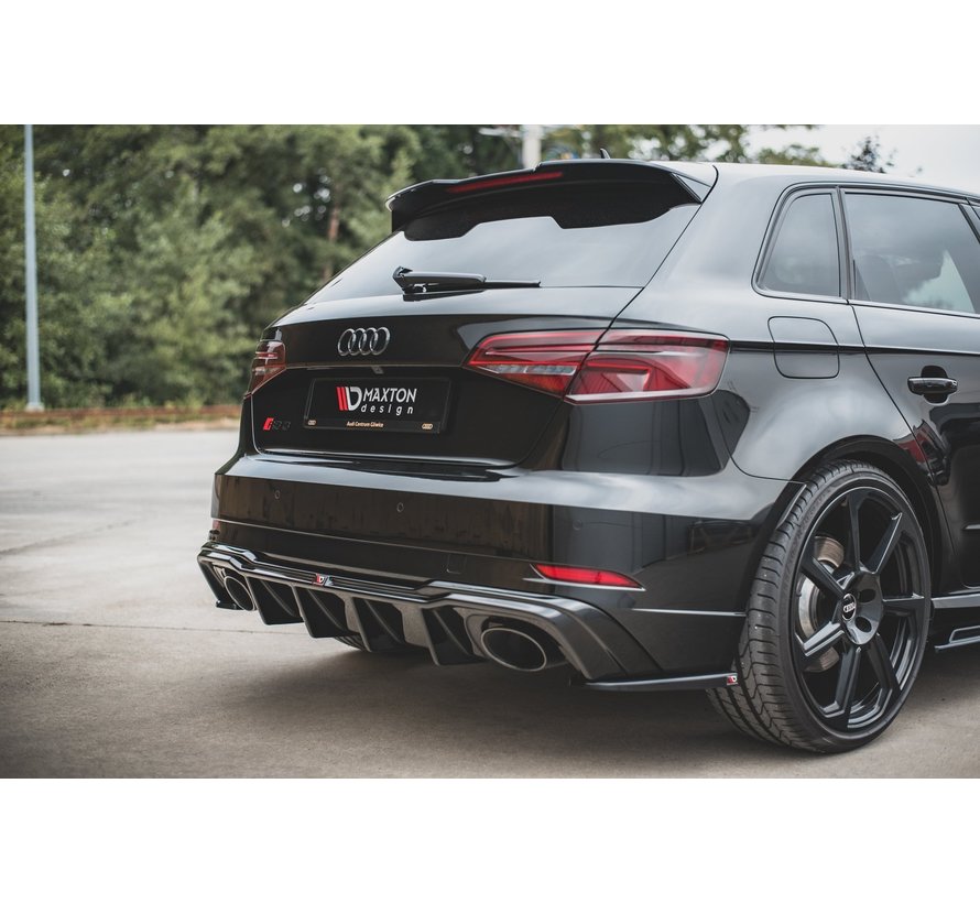 Maxton Design REAR DIFFUSER V.2 Audi RS3 8V Sportback Facelift
