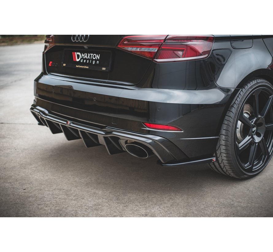Maxton Design REAR DIFFUSER V.2 Audi RS3 8V Sportback Facelift