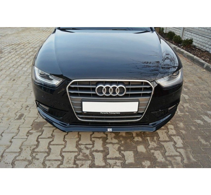 Maxton Design FRONT SPLITTER V.2 AUDI A4 B8 FL