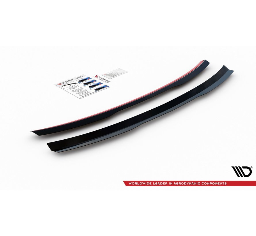 Maxton Design SPOILER CAP AUDI A4 / A4 S-LINE B8 / B8 FL SEDAN