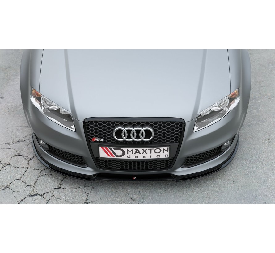 Maxton Design FRONT SPLITTER V.1 Audi RS4 B7