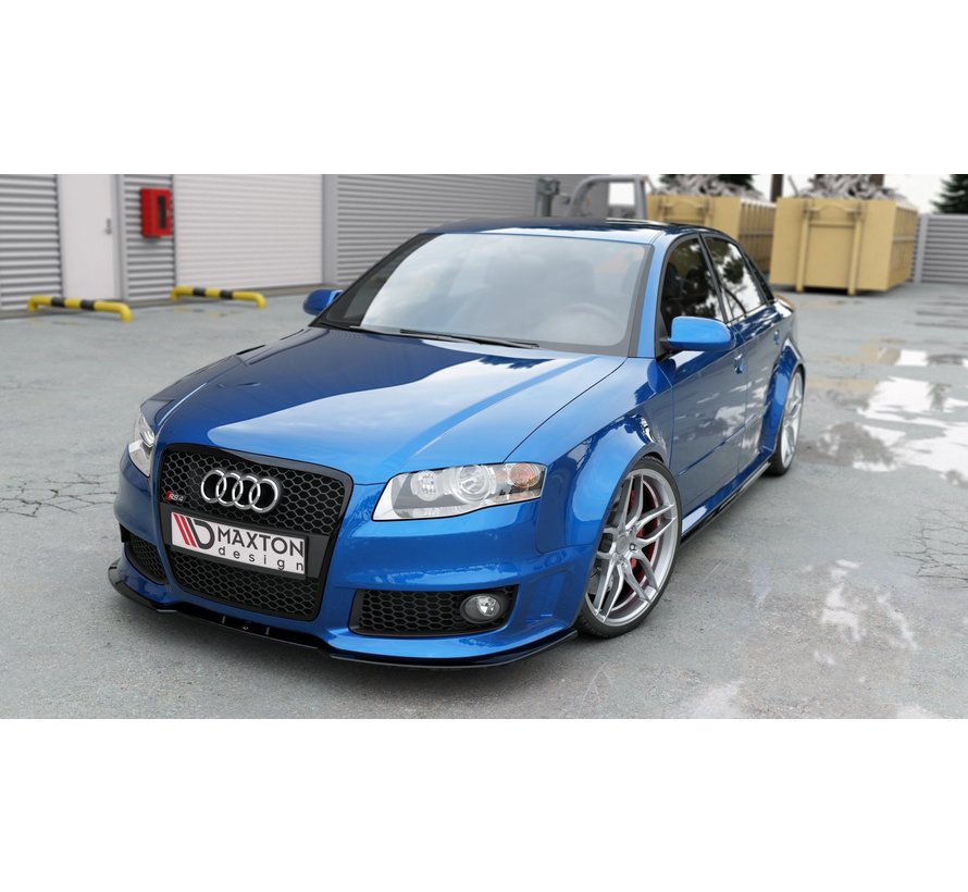 Maxton Design FRONT SPLITTER V.2 Audi RS4 B7