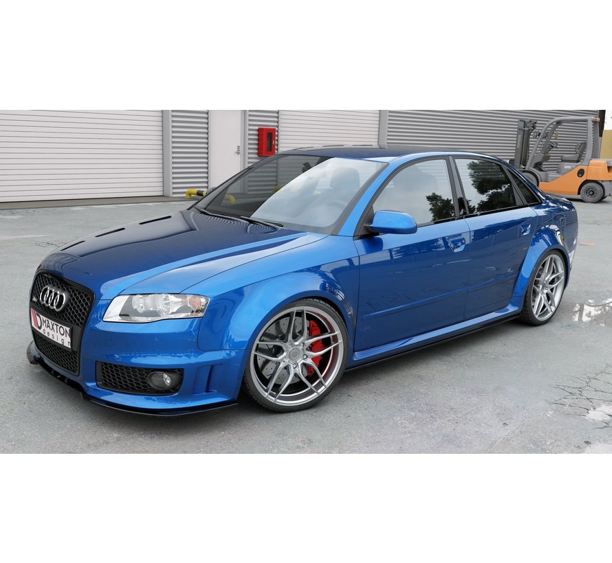 Maxton Design FRONT SPLITTER V.2 Audi RS4 B7