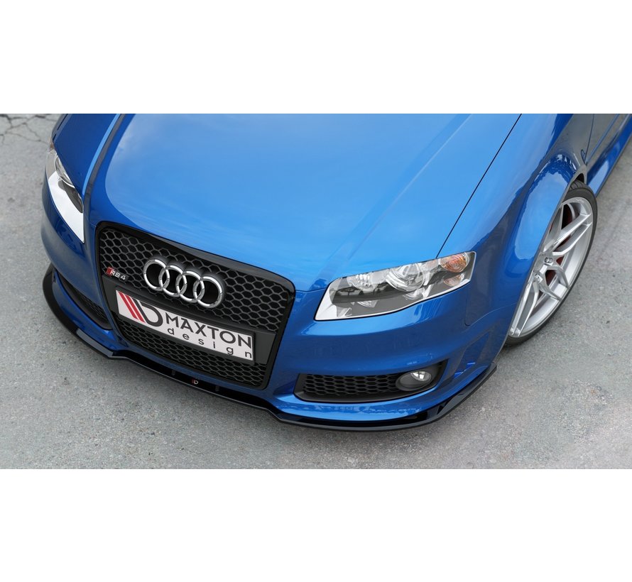 Maxton Design FRONT SPLITTER V.2 Audi RS4 B7