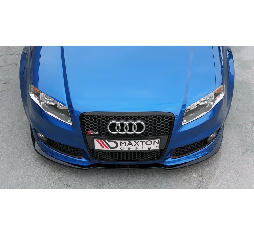 Maxton Design FRONT SPLITTER V.2 Audi RS4 B7