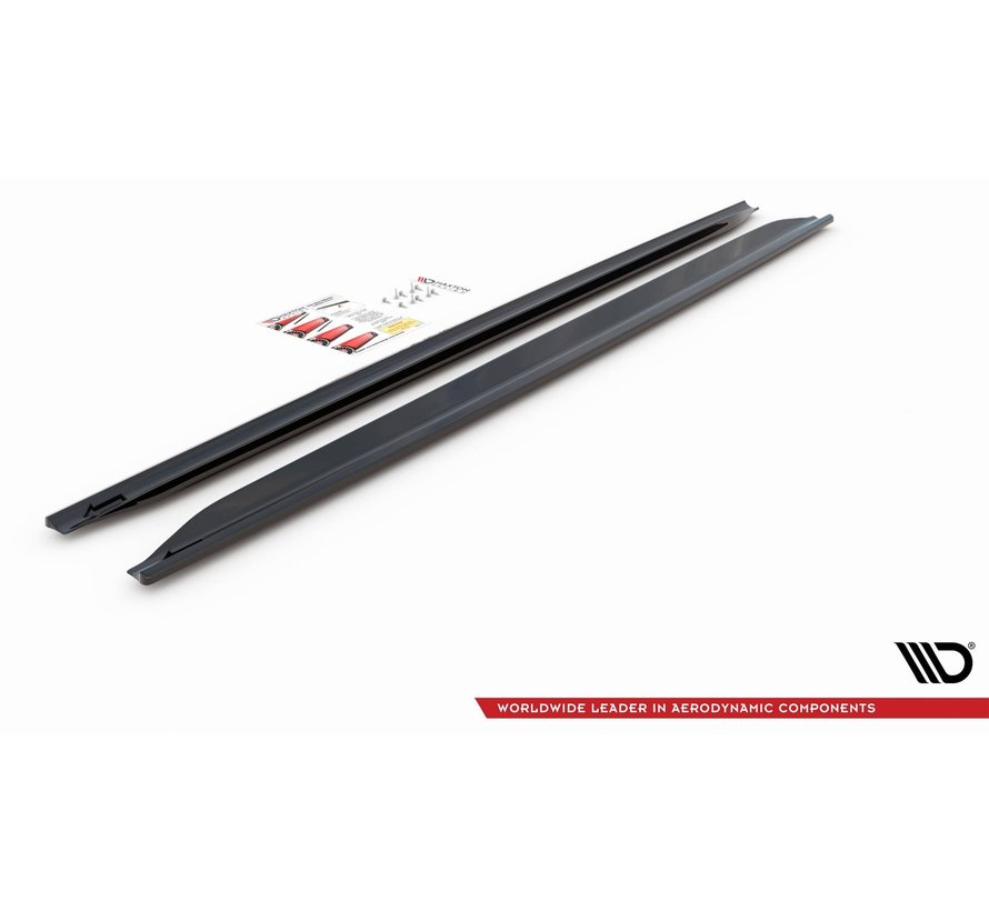 Maxton Design SIDE SKIRTS DIFFUSERS  Audi RS4 B7