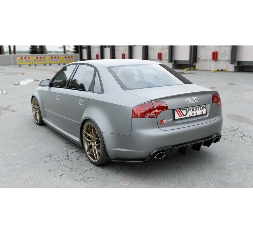 Maxton Design REAR DIFFUSER Audi RS4 B7