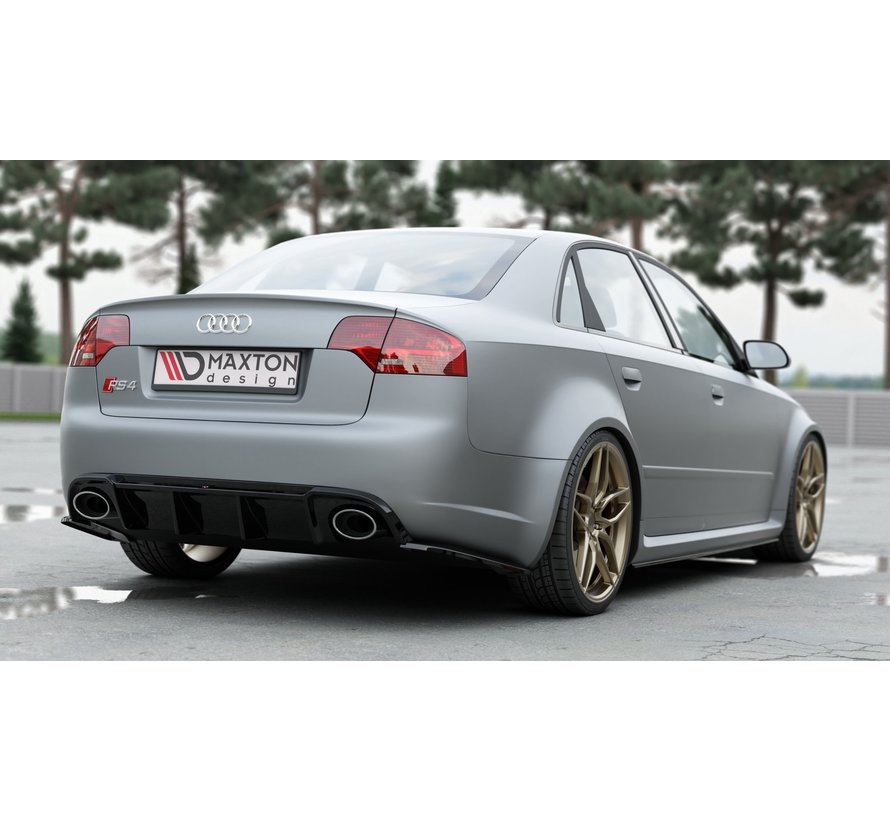 Maxton Design REAR DIFFUSER Audi RS4 B7