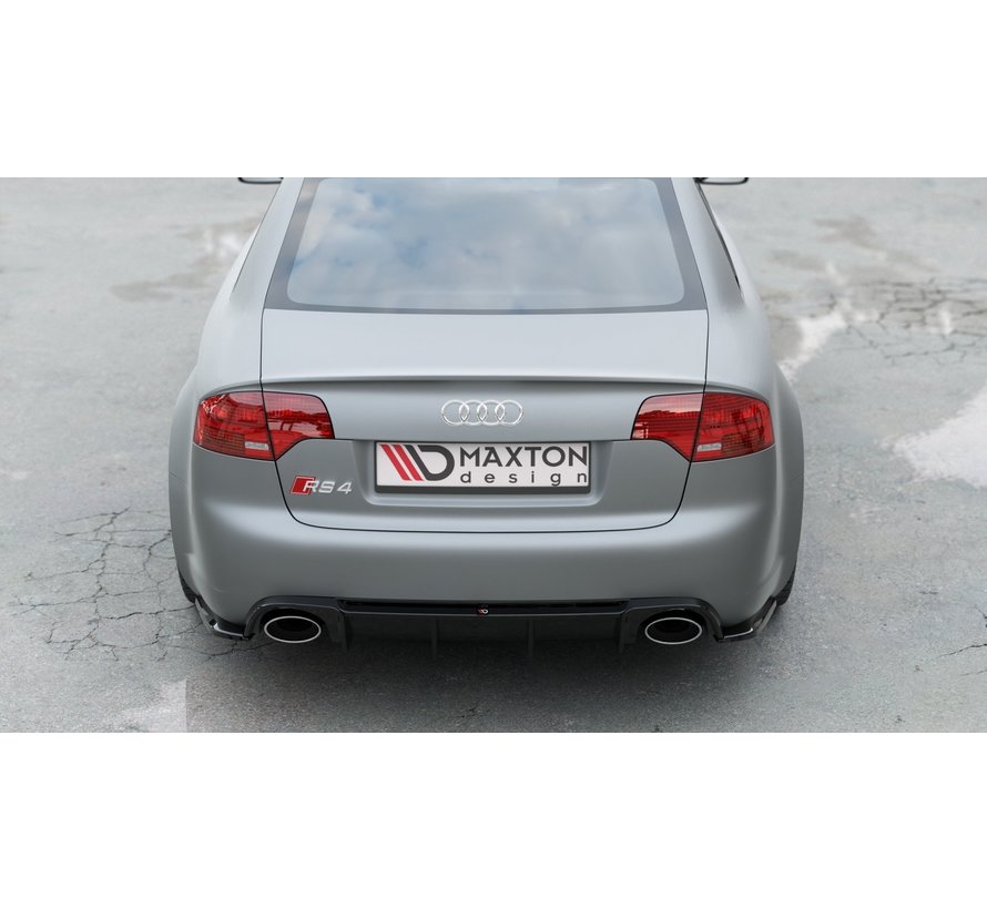 Maxton Design REAR DIFFUSER Audi RS4 B7