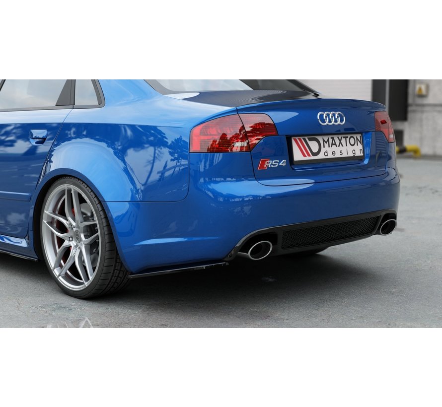 Maxton Design REAR SIDE SPLITTERS V.1 Audi RS4 Sedan B7