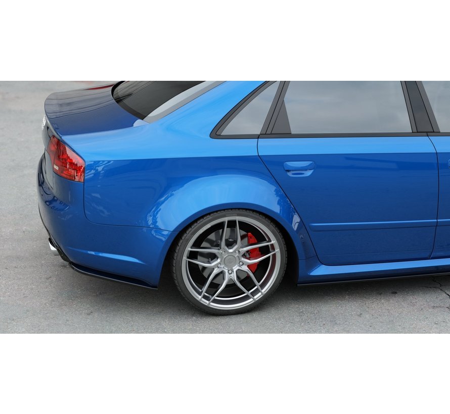 Maxton Design REAR SIDE SPLITTERS V.1 Audi RS4 Sedan B7