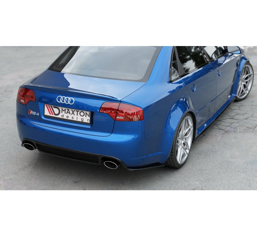 Maxton Design REAR SIDE SPLITTERS V.1 Audi RS4 Sedan B7