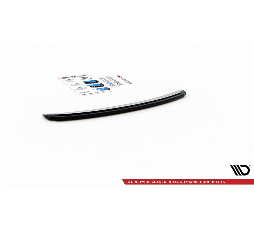 Maxton Design CENTRAL REAR DIFFUSER Audi S4 / A4 S-Line B8 Sedan