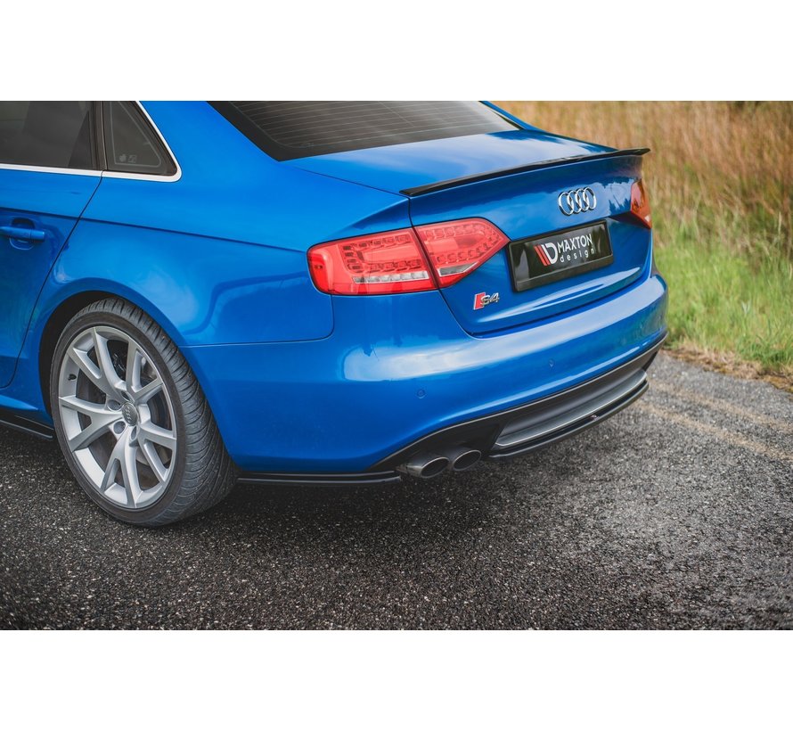 Maxton Design REAR SIDE SPLITTERS Audi S4 / A4 S-Line B8 Sedan