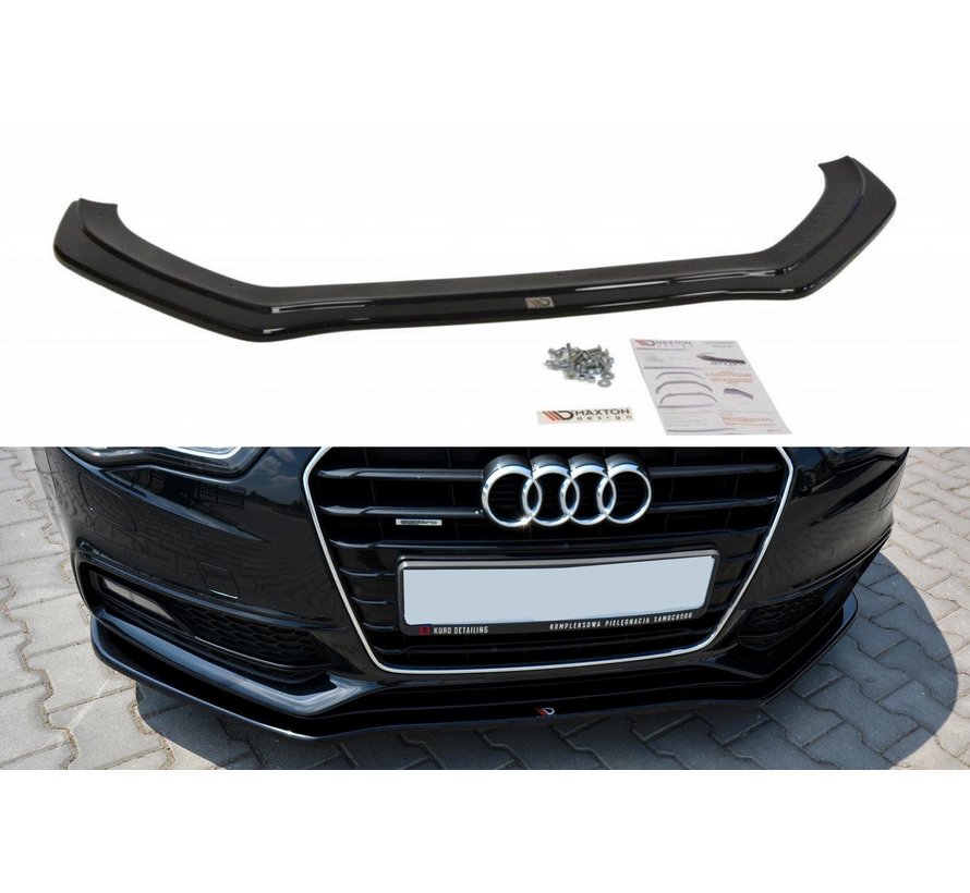 Maxton Design FRONT SPLITTER V.2 AUDI S5 / A5 S-LINE 8T FL