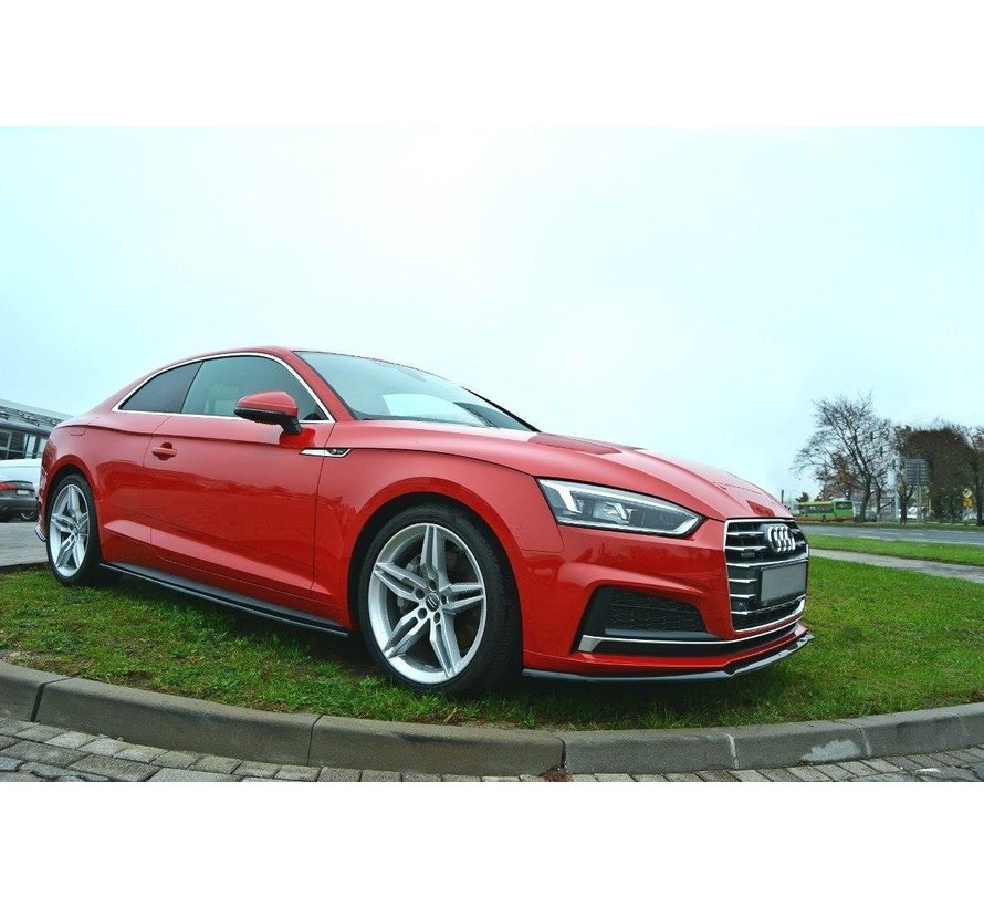 Maxton Design FRONT SPLITTER V.2 AUDI S5 / A5 S-LINE F5 COUPE / SPORTBACK