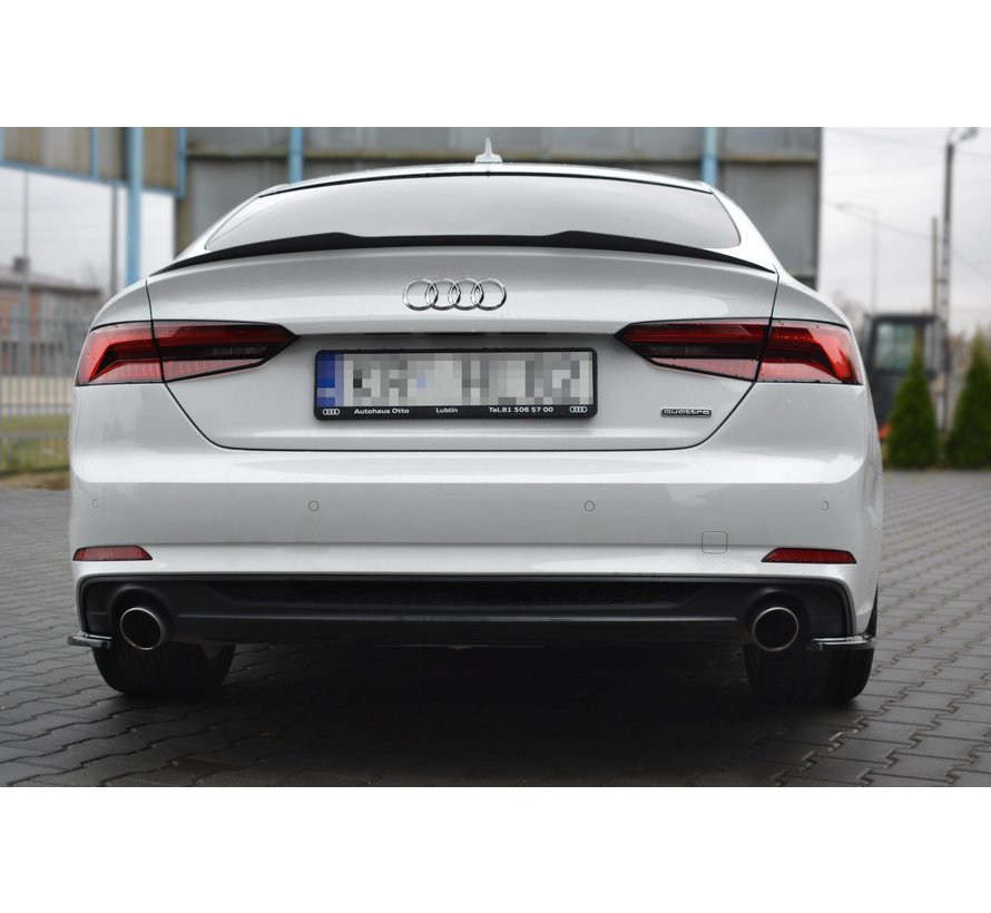 Maxton Design REAR SIDE SPLITTERS AUDI A5 S-LINE F5 SPORTBACK