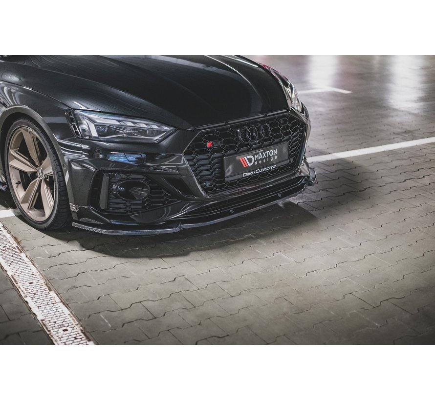 Maxton Design FRONT SPLITTER V.2 Audi RS5 F5 Facelift