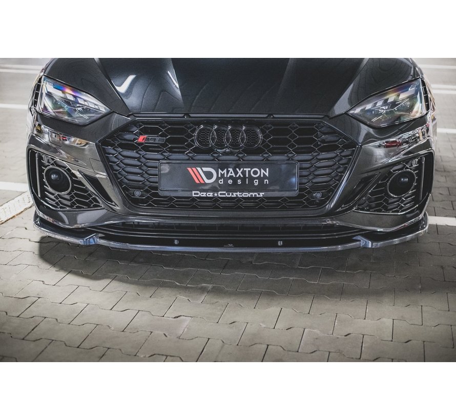 Maxton Design FRONT SPLITTER V.2 Audi RS5 F5 Facelift