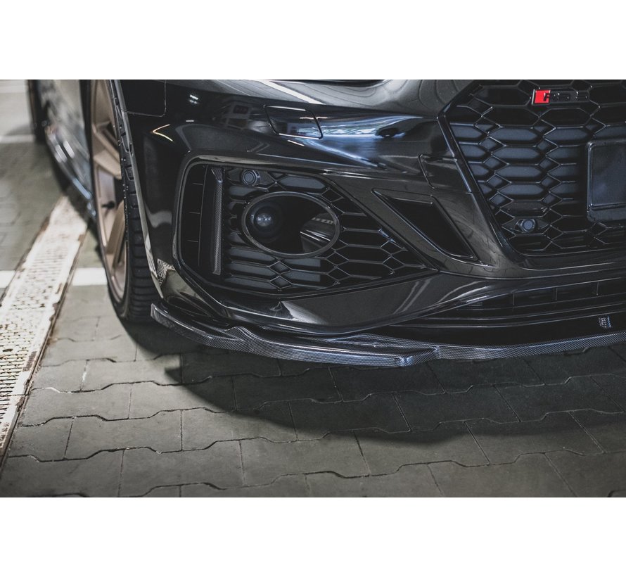 Maxton Design FRONT SPLITTER V.3 Audi RS5 F5 Facelift